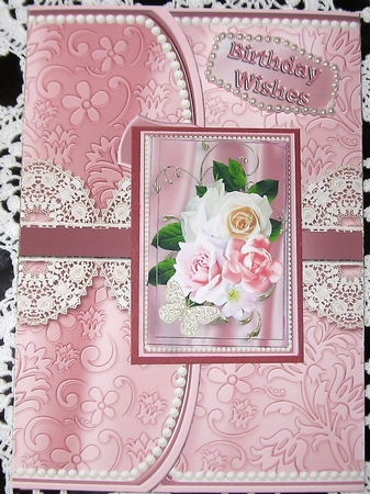 Roses and Silk Tuck-in Gatefold Mini Kit by Wendy De Winter
