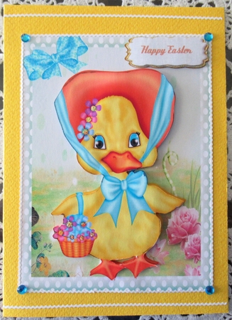 The Quacky Little Duck Picking Flowers by Wendy De Winter