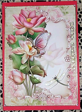 In the Love of Lotus Shabby Chic by Wendy De Winter