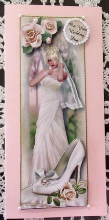 Large Dl Beautiful Blonde Bride by Wendy De Winter