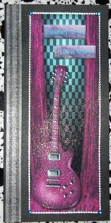 Large Dl Card Music by Wendy De Winter