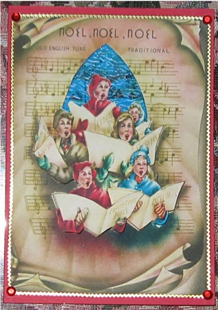 Choir Singers Quick Card by Wendy De Winter