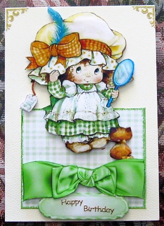 Does This Hat Look Nice on Me Over the Edge Card by Wendy De Winter