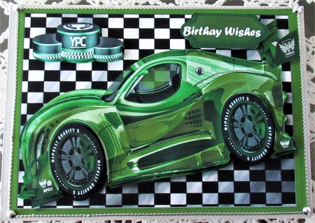 Lovely Green Dream Machine by Wendy De Winter