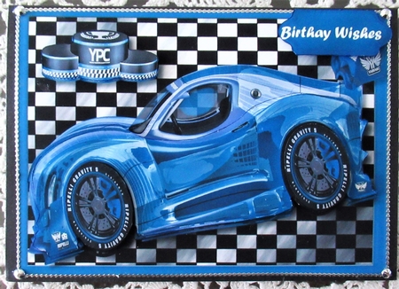Lovely Blue Dream Machine by Wendy De Winter