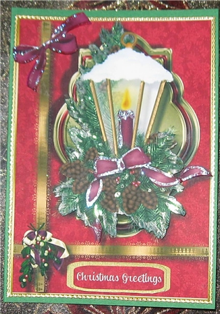 Lovely Christmas Lamp by Wendy De Winter