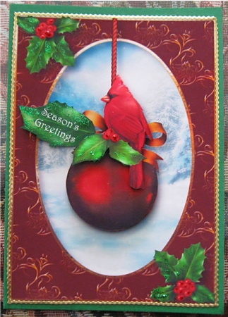 The Christmas Cardinal by Wendy De Winter