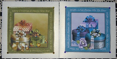 Presents Toppers and Tag Sheey by Wendy De Winter