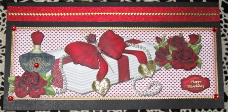 Love Letters with Roses Dl by Wendy De Winter