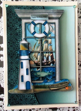 Window Seaview Male by Wendy De Winter