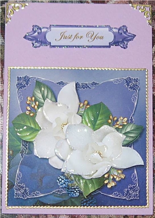 Male Card Camelias by Wendy De Winter