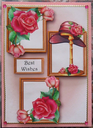 Downton Millinery Frame Trio by Wendy De Winter