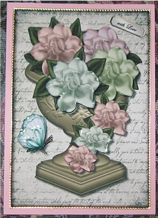 Vase & Gardenias by Wendy De Winter