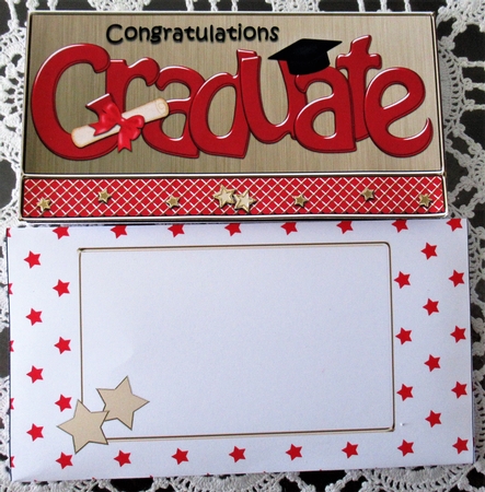 Congratulations Graduate Money or Gift Wallet Card Kit by Wendy De Winter