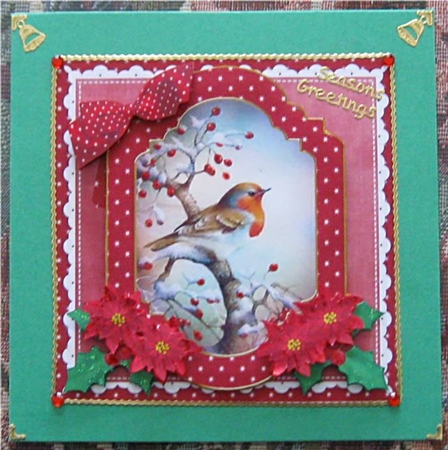 Red Robin My Parents 6in Christmas Step by Step by Wendy De Winter