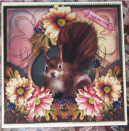 Autumn Squirrel by Wendy De Winter