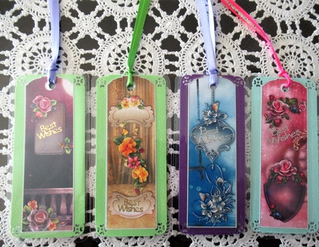 Lushious Moments Bookmarks by Wendy De Winter