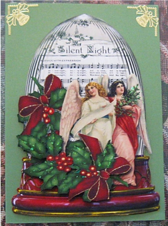 Christmas Globe Silent Night by Wendy De Winter