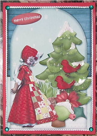 Christmas Girl and Her Little Friends by Wendy De Winter