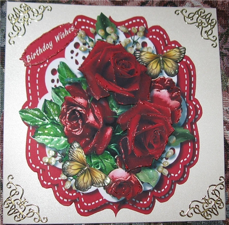 Beautiful Red Ross for Love by Wendy De Winter