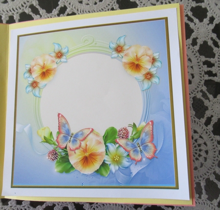 Vintage Puple Hue 7x7 Insert by Wendy De Winter