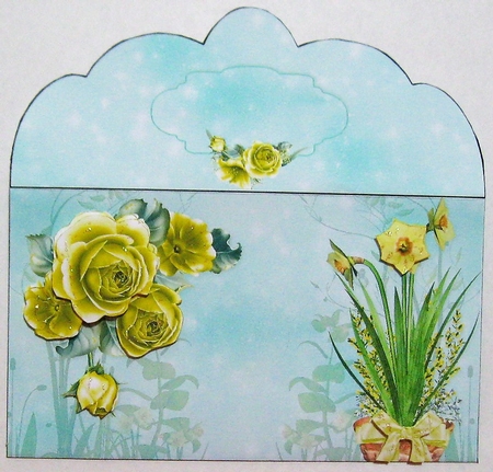 Springtime Money Wallet by Wendy De Winter