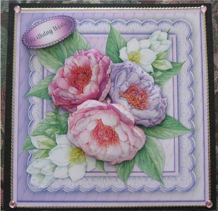 Beautiful Roses and Apple Blossom  by Wendy De Winter
