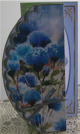 What The Heart Wants Tri-Fold Quick Card by Wendy De Winter