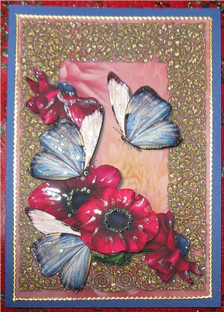 Beautiful Autumn Anemones by Wendy De Winter