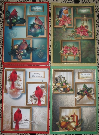 Frame Trio Christmas Bumper Kit 2 (Birds, Baubles & Bows) by Wendy De Winter