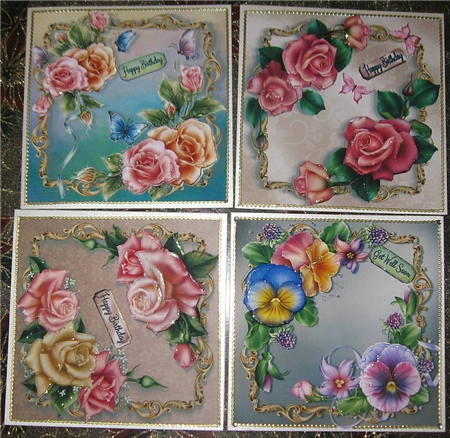 Beautiful 6x6 Floral Bumper Kit by Wendy De Winter