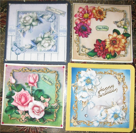Beautiful 6x6 Floral Bumper Kit by Wendy De Winter