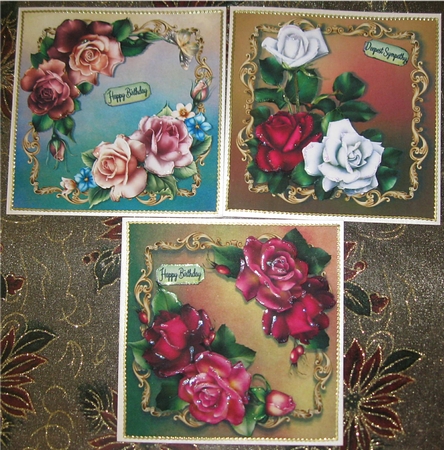 Beautiful 6x6 Floral Bumper Kit by Wendy De Winter