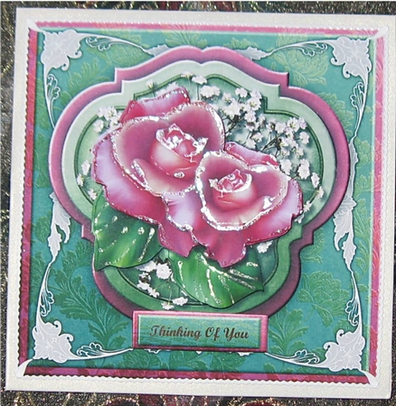 Beautiful Pink Roses 2 by Wendy De Winter