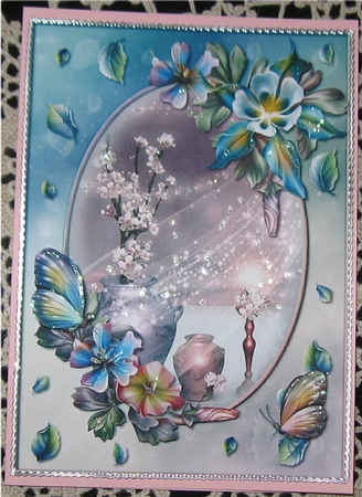 Floral Fantasia A5 by Wendy De Winter