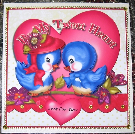 Be My Tweetheart  Valentine Mini Kit by Wendy De Winter