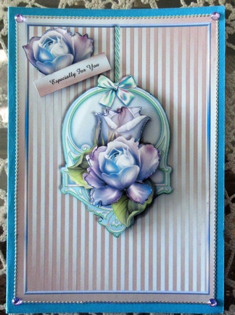 Classic Panel & Porcelain Roses by Wendy De Winter