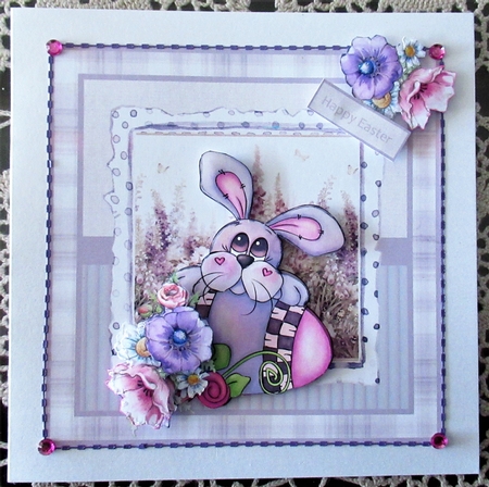 Happy Easter bunny by Wendy De Winter