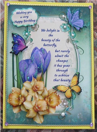 The spring butterfly by Wendy De Winter