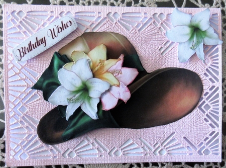 Classic Hat & Lilies Step By Step by Wendy De Winter