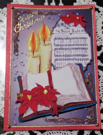 Christmas Card Toppers by Wendy De Winter