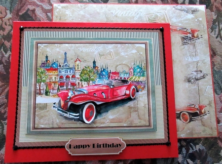 Vintage Cars Mini Kit by Wendy De Winter