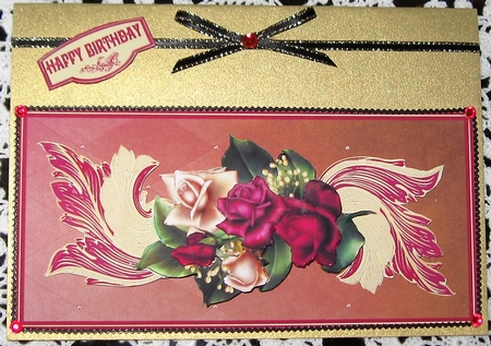 Flourish Of Roses DL by Wendy De Winter