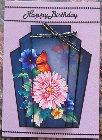 Art Deco Stacker - Beautiful Summer Blooms by Wendy De Winter