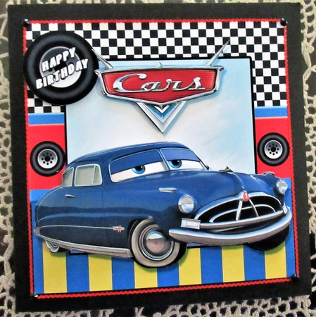 CARS Card Front Mini Kit. 18 by Wendy De Winter
