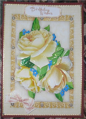 Stunning Ross in a Lace Frame  by Wendy De Winter