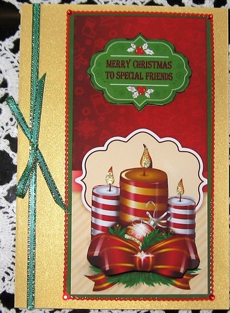 Christmas candles by Wendy De Winter