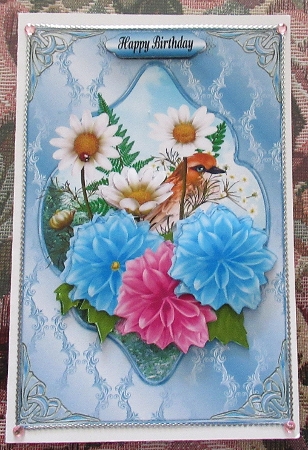 Sweet Bird Hidden Among the Flowers by Wendy De Winter
