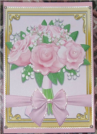 Beautiful Pink Flower Bunch by Wendy De Winter