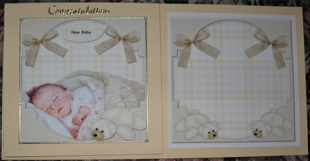 New baby Boy & Girl INSERT by Wendy De Winter